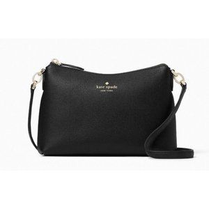 New Kate Spade Bailey Leather Crossbody bag Black